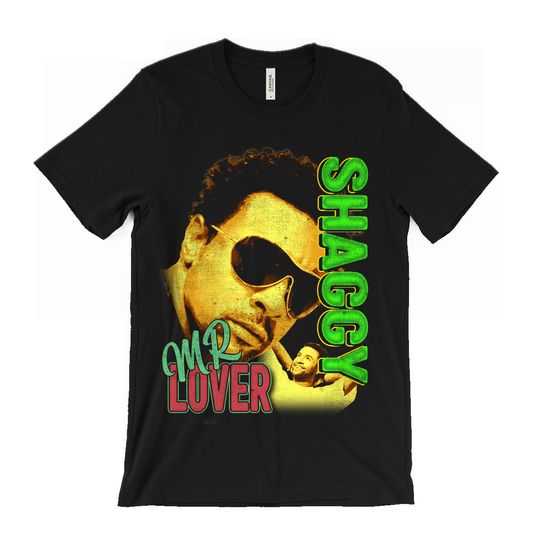 Shaggy Mr. Lover t shirt - Boombastic - It Wasn't Me - 90s 2000s hip hop Dancehall