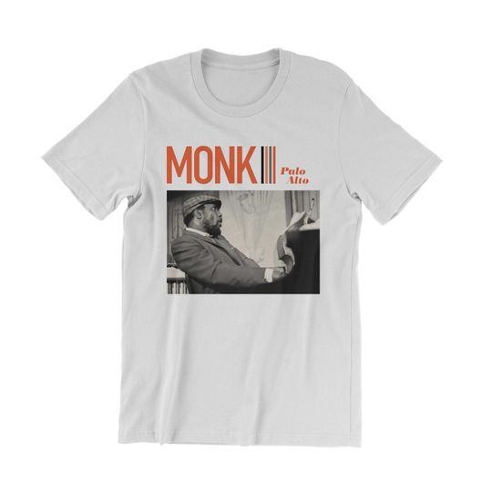 Thelonious Monk Palo Alto t-shirt - Jazz icons - legends - Miles Davis