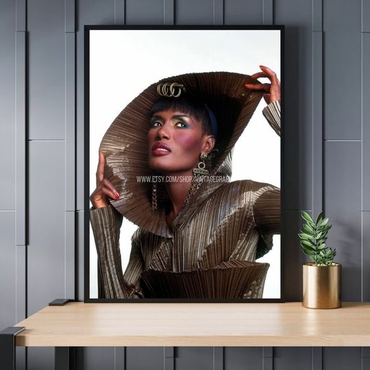 Grace Jones Vintage Wall Art Poster