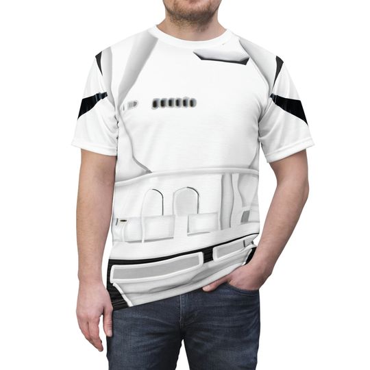 Stormtrooper Disney Star Wars Cosplay Costume, Star Wars Shirt, Stormtrooper Armor, Galactic Empire Shirt, Galaxys Edge Shirts