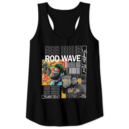 Rod Wave Beautiful Mind 2022 Tour Tank Tops