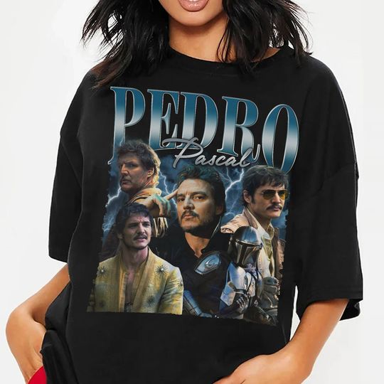 Pedro Pascal Shirt, Pedro Pascal 90s Vintage Shirt, Retro Vintage Pedro Pascal Shirt