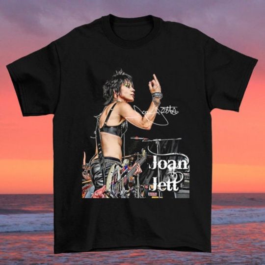Joan Jett Signature Shirt, Joan Jett Rock N Roll Shirt