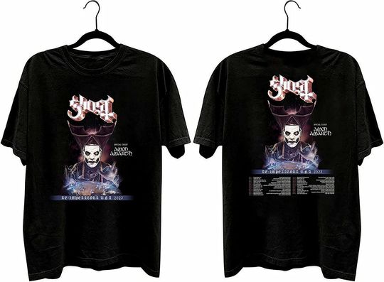 Ghost Band Shirt Re-Imperatour USA 2023 Shirts Ghost Band Tour 2023 T-shirt