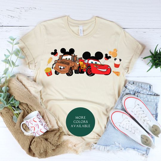 Discover McQueen and Mater Shirt, Disney Cars Shirt, Cars Friend Shirt
