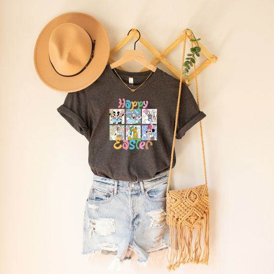 Disney Happy Easter Day Shirt, Disney Easter Shirt, Mickey And Friends Easter Shirt
