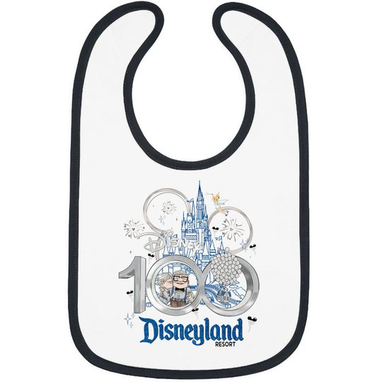 Disney 100 Years of Wonder Bibs, Carl and Ellie Bibs, 100 Years of Magic Bibs