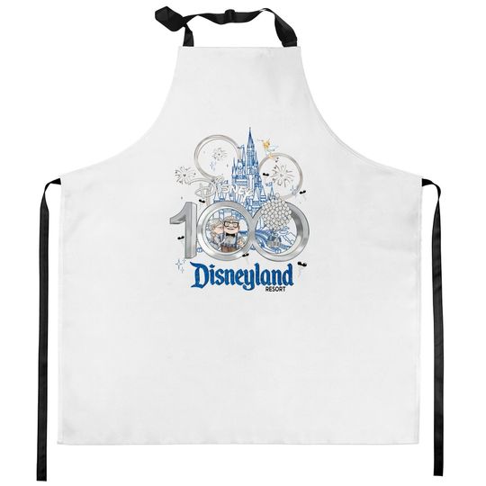 Disney 100 Years of Wonder Kitchen Aprons, Carl and Ellie Kitchen Aprons, 100 Years of Magic Kitchen Aprons