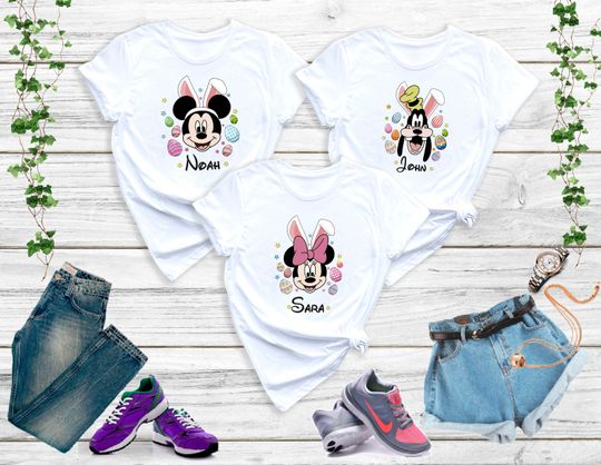 Disney Easter Shirt, Mickey Easter Shirt, Easter Disneyland Trip Shirt