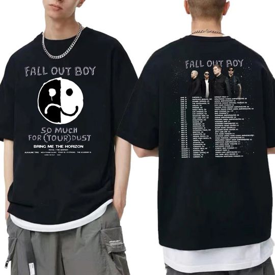 Fall Out Boy 2023 Tour Shirt, Fall Out Boy Rock Band Shirt