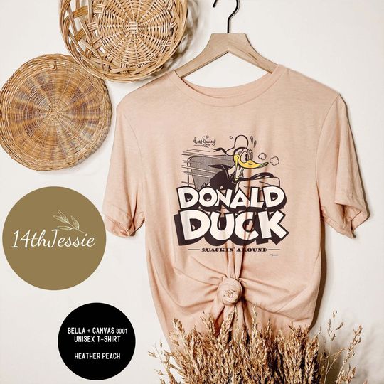 Disney 100 Donald Duck Quackin Around Retro Vintage D100 Shirt, Disney Trip Shirt