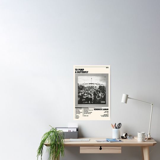 To Pimp a Butterfly  Album - Custom Poster - Decor Poster Album Cover Poster