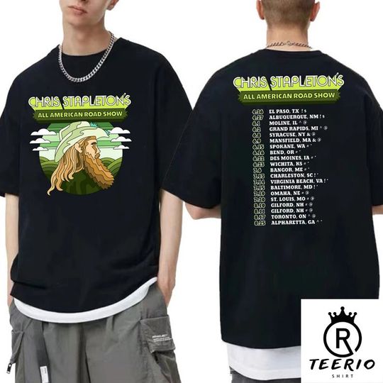 Chris Stapleton All American Road Show 2023 Shirt, Chris Stapleton Fan Shirt, Music Tour 2023