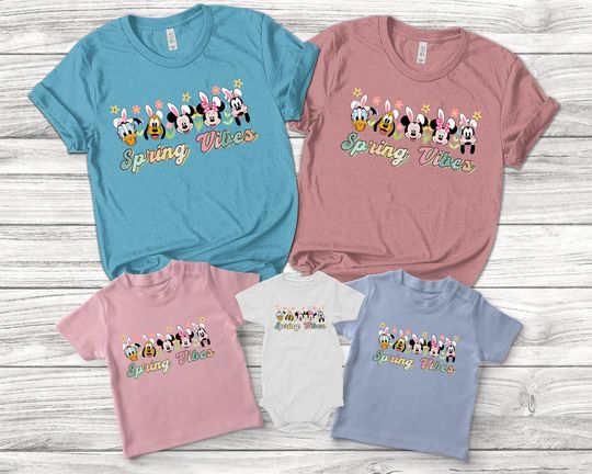 Disney Easter Shirt/ Mickey And Friends Easter Shirt/ Disneyworld Easter Vacation Shirt