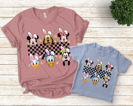 Disney Easter Shirt/ Mickey And Friends Easter Shirt/ Disneyworld Easter Vacation Shirt
