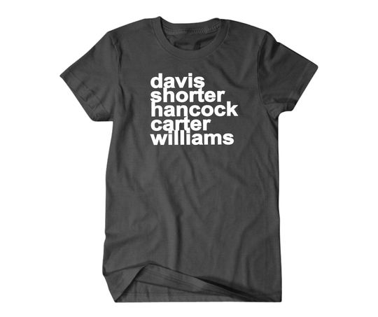 Second Quintet t shirt, vinyl records, miles davis quintet shirt