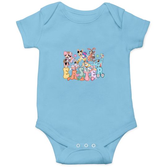 Retro Disney Easter Onesies, Mickey Easter Onesies