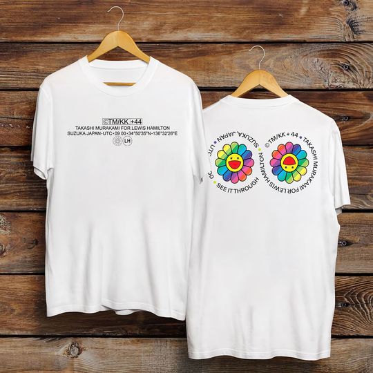 Lewis Hamilton x Takashi Murakami Flame Out Tshirt