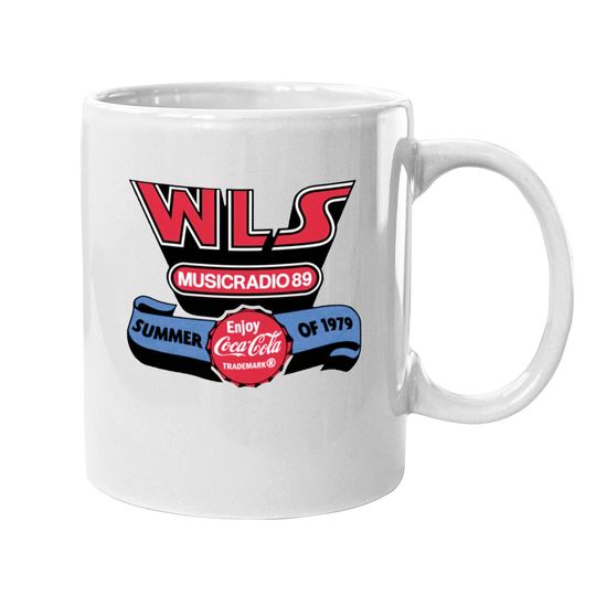 Discover WLS Music Radio 89 Summer of 1979 Reproduction Unisex Mugs