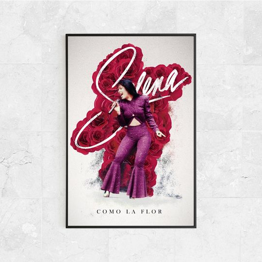 Selena Quintanilla Vintage Poster
