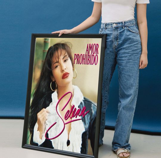 Selena Quintanilla Vintage Poster