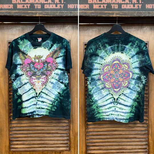Discover Vintage 1980s Dated 1983 Tie Dye Deadhead Mikio Artist