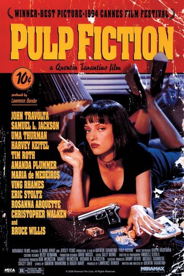 Pulp Fiction Movie Sheet Poster