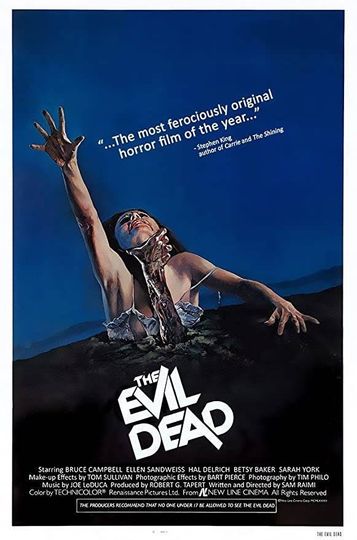 The Evil Dead Movie Sheet Poster