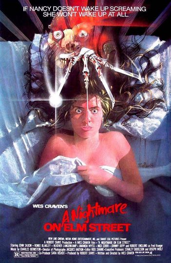 Nightmare On Elm Street Horror Movie Sheet Poster
