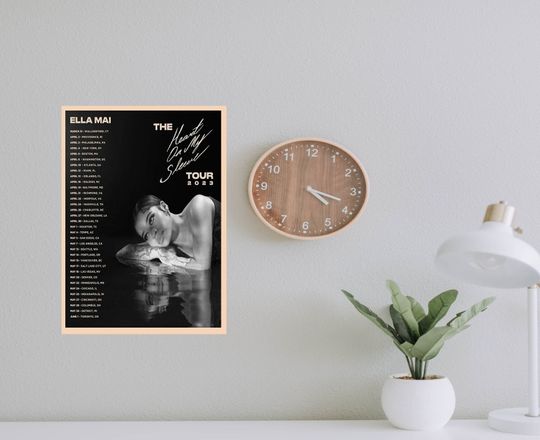 Ella Mai Heart On My Sleeve World Tour 2023 Poster
