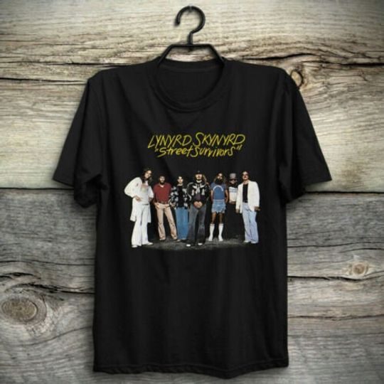 Lynyrd Skynyrd T-Shirt, Street Survivors Gary Rossington Collins Tee