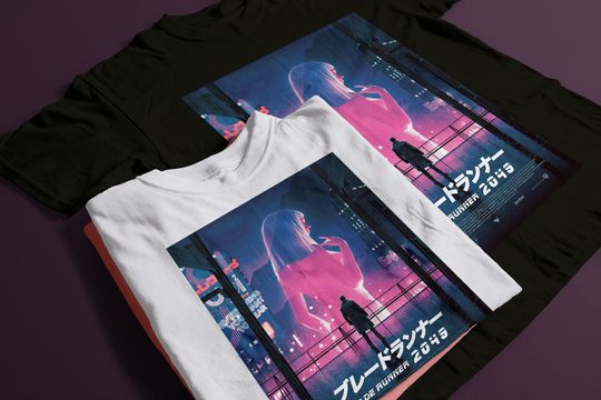 Blade Runner 2049 Aesthetic Movie Poster T-shirt
