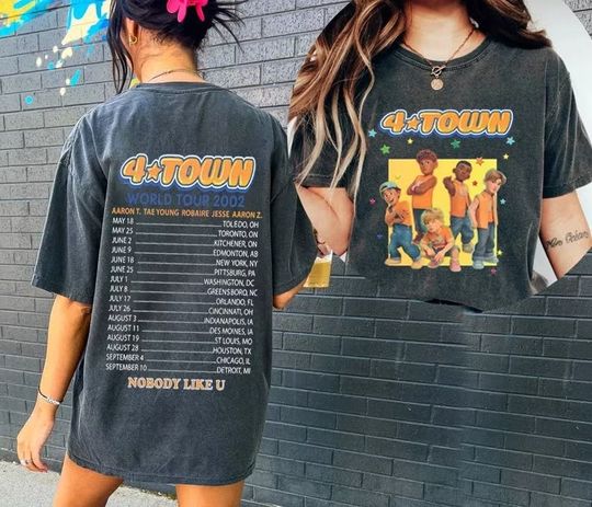 Turning Red 4*TOWN 2002 Tour Shirt, 4Town Hoodie, 4townies