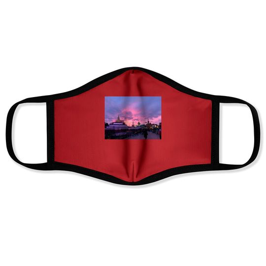 Paris Castle Pink - Disneyland Paris - Face Masks