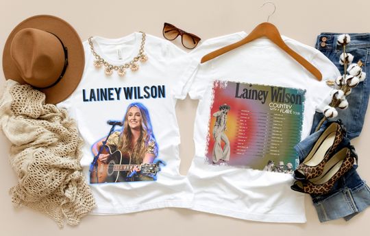 Discover Lainey Wilson Country Music Merch Lainey Wilson Tour 2023 Shirt
