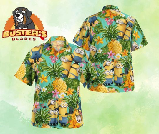 Minion Hawaiian Shirt, Unisex T Shirt, Gift For Beer Lovers,