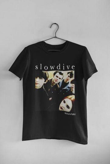Slowdive Souvlaki Tee, Vintage 90s Slowdive t-shirt - Souvlaki