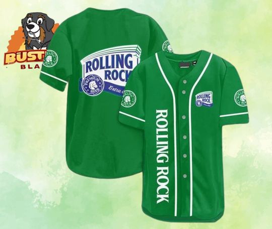Rolling Rock Baseball Jersey Unisex For Beer Lovers