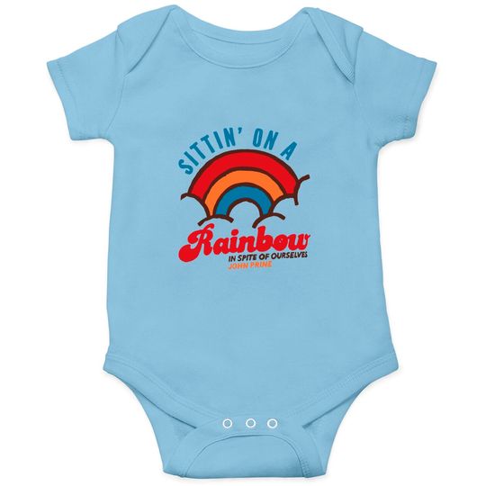 John Prine "Sittin' On A Rainbow" Onesies