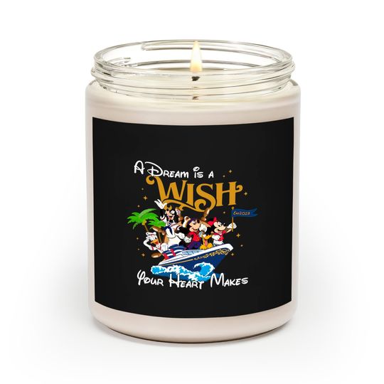Discover A Dream is a Wish your heart makes, Disney Cruise Family Scented Candles