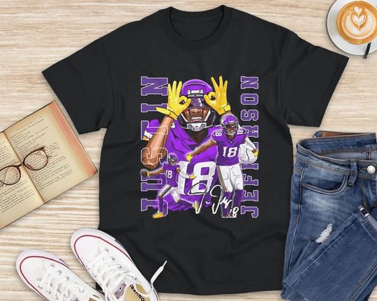 Justin Jefferson Kids Shirt, Justin Jefferson Youth Toddler Shirt