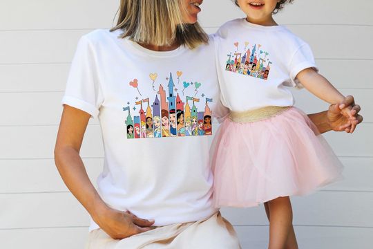 Disney Princess T-shirt, Disneyland Girls Trip Shirt, Magic Kingdom Princess Shirt, Women Princess Shirt