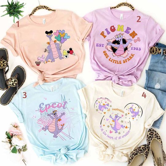 Vintage Figment Shirt, Figment Est 1983 Shirt