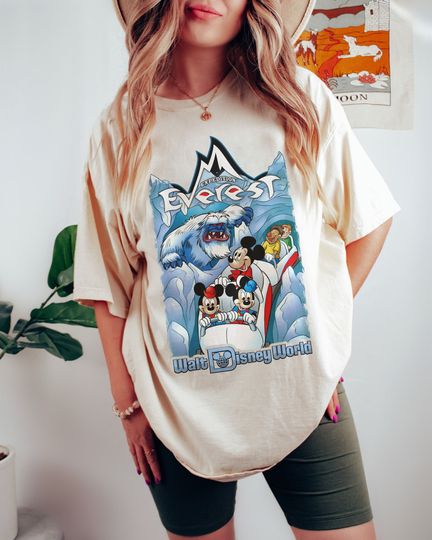 Retro Expedition Everest Mickey and Friends| Mickey Expedition Everest Mountain Shirt