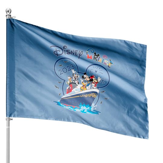 Disney Cruise 2023 House Flags, Mickey Cruise House Flags, Cruise House Flags, Disney Cruise House Flags