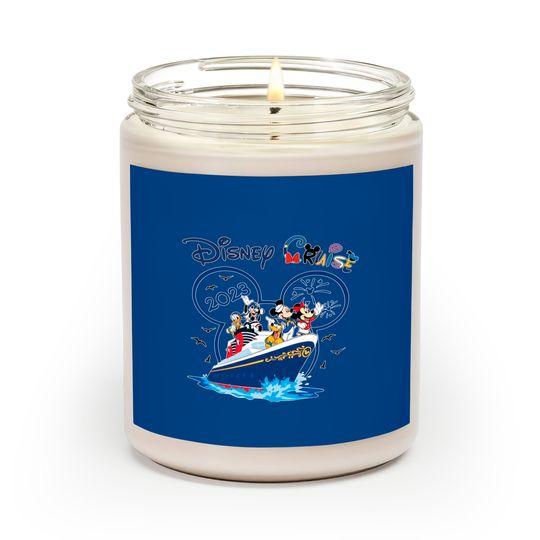 Disney Cruise 2023 Scented Candles, Mickey Cruise Scented Candles, Cruise Scented Candles, Disney Cruise Scented Candles