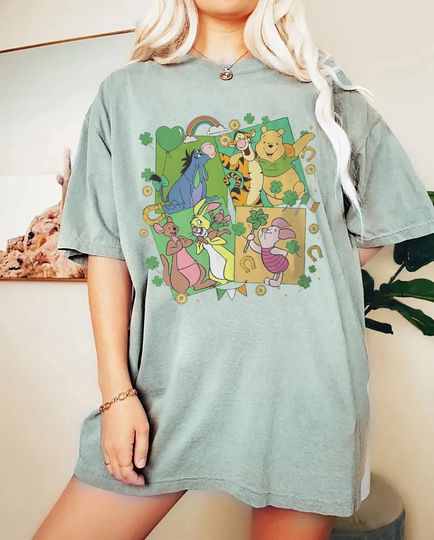 Pooh and Friends Patrick Day Shirt, Disney Shirt, St Patricks Day Shirt