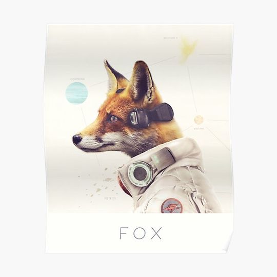 Star Team - Fox Premium Matte Vertical Poster