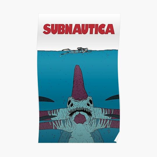 Subnautica Premium Matte Vertical Poster
