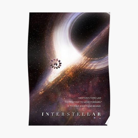 Discover Interstellar Movie Premium Matte Vertical Poster